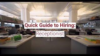 How to hire a Receptionist | Robert Half