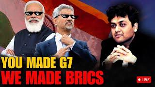 Why BRICS? EAM's Sharp Retort: 'Because you won’t let us in G7' - Dr. Ankit Shah Explains