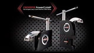 Milling Machine Table Clamp | Compact Milling Clamp | PowerCLAMP From CROSSFER Germany