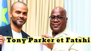 Tony Parker reçu par Tshisekedi à Kinshasa: Pourquoi il a préféré la RDC au Rwanda pour le sport