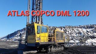 Работа помощника машиниста буровой установки. Буровзрывные работы. Atlas copco bml 1200.