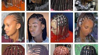 SHORT BRAIDS HAIRSTYLES//BOB//Boho PINTEREST INSPIRED 