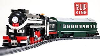 Mould King 12005 SL7 Asia Express Train Set Building Blocks Bricks Unboxing & Testing