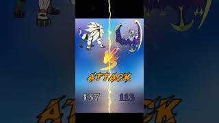 Solgaleo Vs Lunala ||#pokemon #shorts