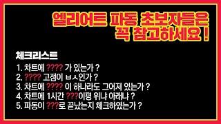 엘리어트 파동 초보자들이 지켜야 할 체크리스트