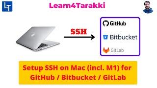 setup SSH on Mac for Github / Bitbucket / Gitlab