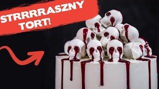 Przepis na TORT na HALLOWEEN! Krem czekoladowy | Sugarlady