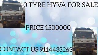 Second hand tata 10 wheeler hyva || Second hand hyva || HYVA 2518 || @secondhandalltypevehicle