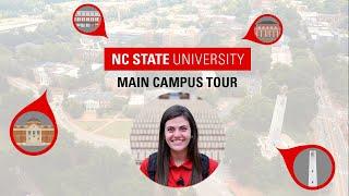 NC State University Campus Tour - Main Campus Tour with Alli