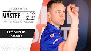 A Live Darts Masterclass | Lesson 4 - How to release the dart