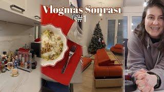 Vlogmas'24 Sonrası #1 | Mutfak günlükleri, Koltuğumuzu getirdik, Market Alışverişleri ve fazlası..