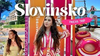 PRESS TRIP NA SLOVINSKU #VLOG - Palace Portorož, make-up, hair, styling, loď, Olivová farma