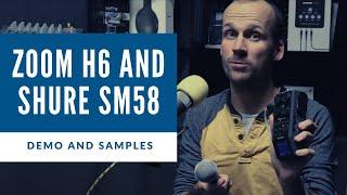 Zoom H6 & Shure SM58 Demo & Sound Samples | Pro Podcasting On-Location