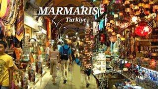 Marmaris Turkey Walking Tour 2023 | Marmaris Grand Bazaar