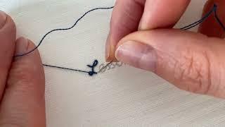 Вышивка надписи| Embroidery letters for beginners