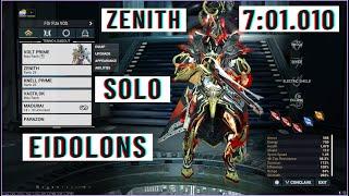 WARFRAME | Volt Prime | Solo Tridolon | Citrine's Patch 7:01.010 Last Limb with Zenith.