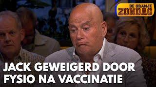 Jack van Gelder geweigerd door eigen fysiotherapeut na vaccinatie | DE ORANJEZONDAG