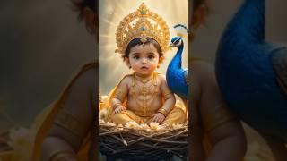 Divine Baby Lord Murugan’s Joyful Dance with Peacock | Spiritual Animation #shorts