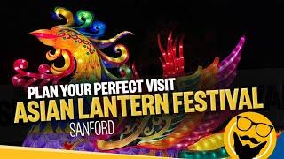 Asian Lantern Festival 2024-25 Preview at the Central Florida Zoo in Sanford