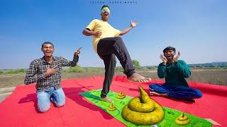 DONT Step on it Challenge!! - Gone Crazy  తొక్కితే ఇక అంతే   Telugu Experiments