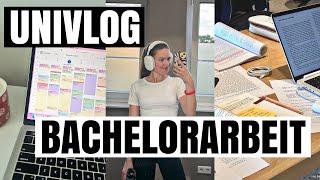 UNIVLOG: Bachelorarbeit, Lernen, Lifeupdate