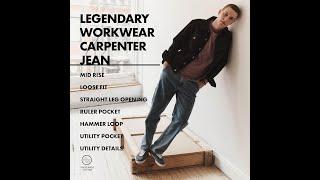 Lee Mens Legendary Workwear Carpenter Jean