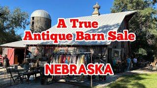 A True Antique Barn Sale in Nebraska