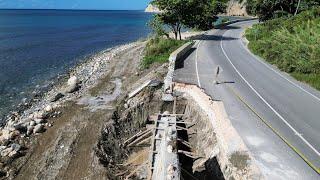 Better Structural Redesign For St.Thomas Fallen Retaining Wall.