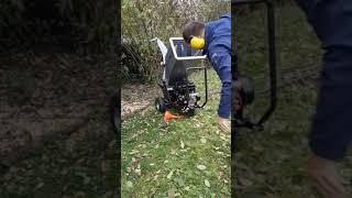 first time using the Jansen-Versand woodchipper gts 1500e(15hp)