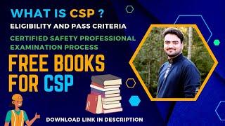 CSP Free Study Material & Exam Information | Certified Safety professional (BCSP)