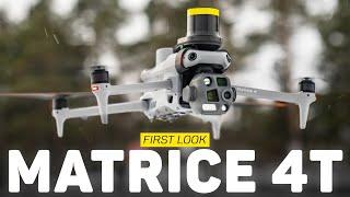 DJI Matrice 4T First Look & Flight (Early Preview)