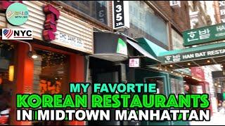  NYC Walk: Two of My favorite Korean Restaurants in Midtown Manhattan