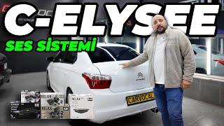 CITROEN C-ELYSEE SES SİSTEMİ | DETAYLI ANLATIM