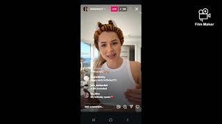 BB26 Leah's ig live,chatted with fans b4 pilates class 07/01/25 #bb26 #bbus #irl