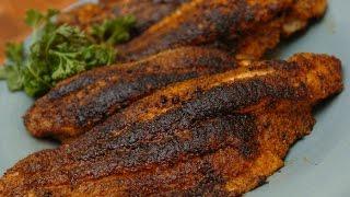 Blackened catfish at Boyette`s on Reelfoot Lake