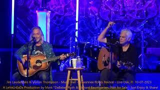 Jim Lauderdale & Verlon Thompson - Music Hall - Suwannee Roots Revival - Live Oak, Fl  10-07-2023