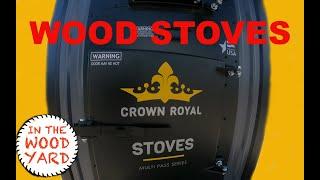 Outdoor wood boiler from Crown Royal Wood Stoves at the Logging Expo 2021 - #452