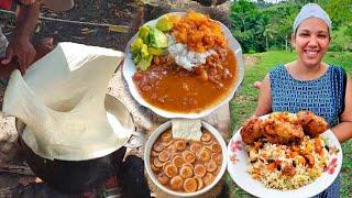 Comida Criolla a La Leña I Comida Típica Tradicional. La vida Del Campo