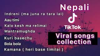 Nepali tiktok viral song collection | ma juna ra taralai | kalo kesh ma relimai