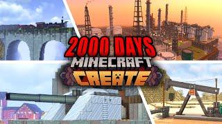 2000 Days Minecraft Create Mod | FULL MOVIE | EP: 16-32