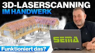 Bestandsaufnahme und Dachstuhlsanierung mit dem 3D Scanner