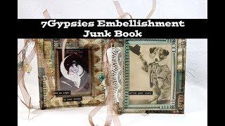 7Gypsies Embellishment Junk Books