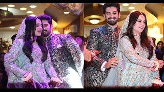 Aiman khan & Muneeb beautiful Dance on engagemen Exclusive Video