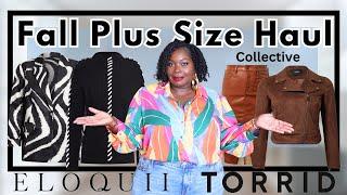 Eloquii & Torrid Plus Size Fall Fashion Haul