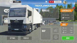 Drive Real Truck Simulator is Out! - First Impressions on Main menu and Features