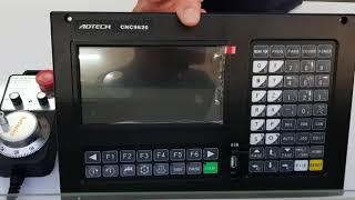 Adt-Cnc4640 4 Eksen Freze Kontrol Ünitesi + El Çarkı Tanıtım Videosu