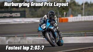 FASTEST LAP NURBURGRING GRAND PRIX CIRCUIT WITH YAMAHA R1