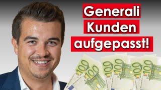 Generali : Geld zurück!