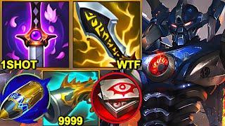 Wild Rift China Aatrox Jungle - 26KILL Infinity Edge & Collector ONE SHOT AATROX Build Runes