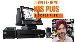 Complete Demo NRS  Plus Liquor Stores-Smoke Shops POS Cash Register